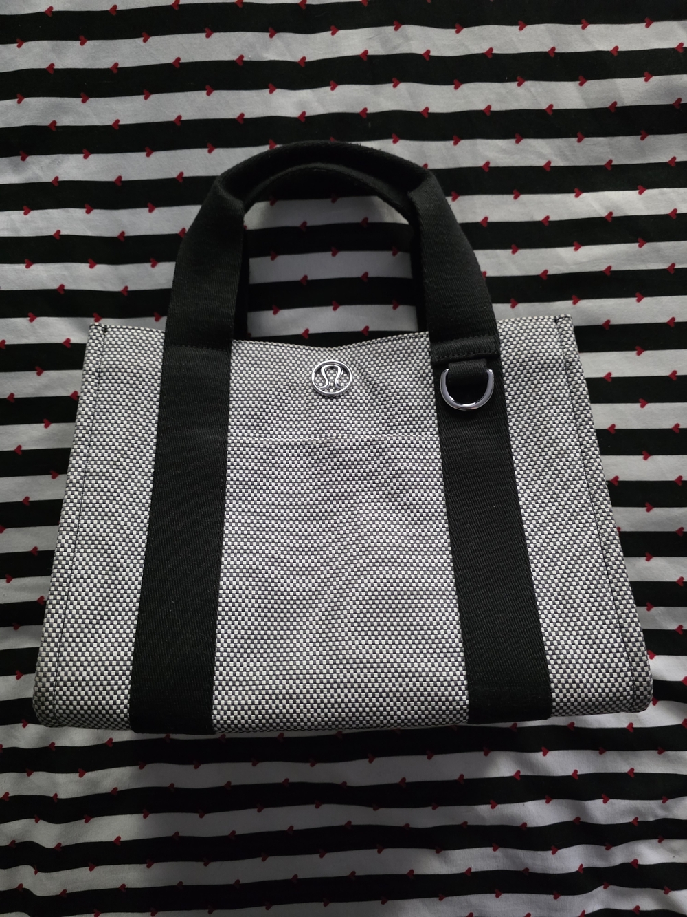 Lululemon Two-Tone Canvas Mini Tote Bag (4.5L)